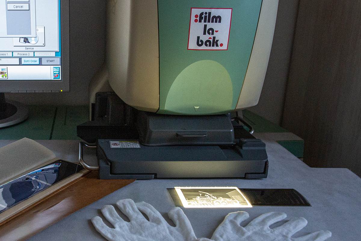 Skenování filmu – individuální políčka