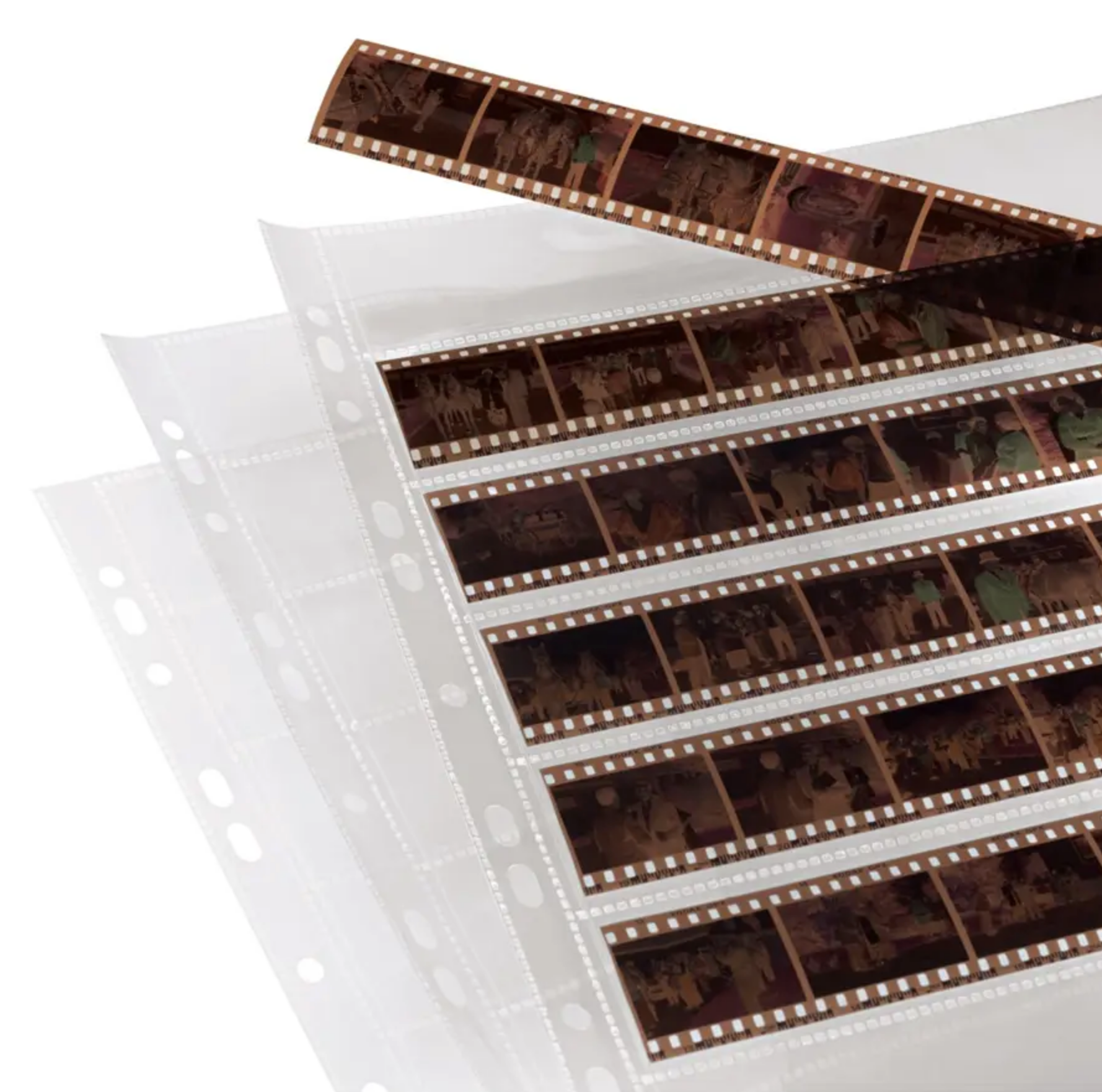 Hama 2051 priehľadný archivačný list 35mm 100ks