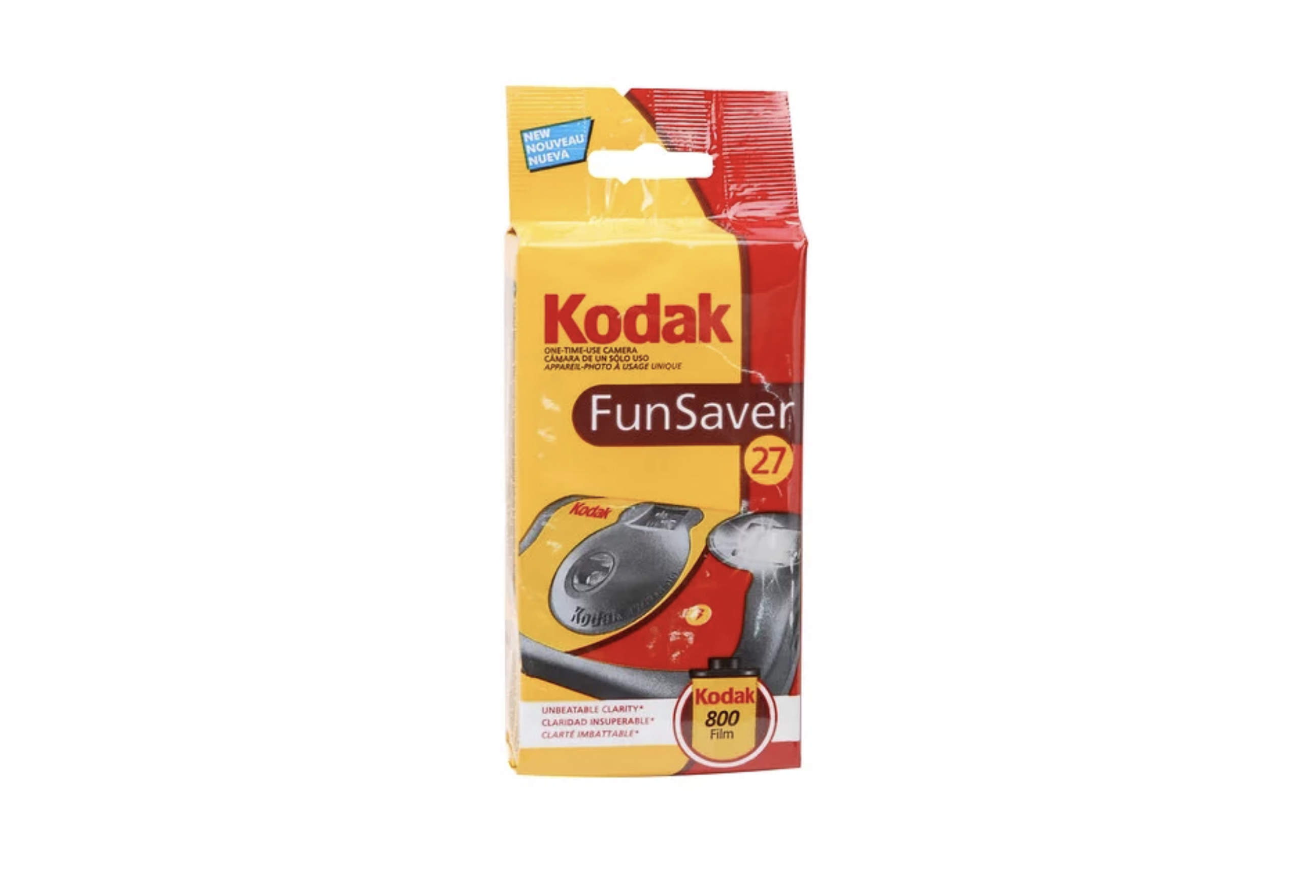 Fotoaparát Kodak Funsaver 800 jednorázový 35mm fotoaparát 135/27