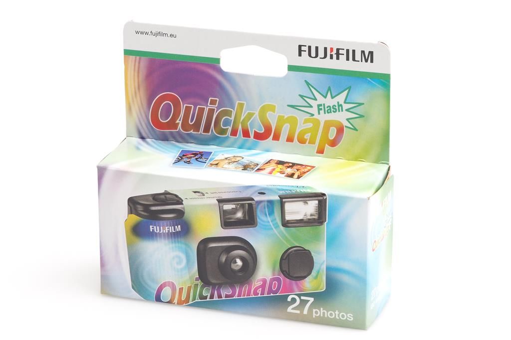 Fotoaparát Fujifilm Quicksnap Flash 400 jednorázový 35mm fotoaparát 135/27