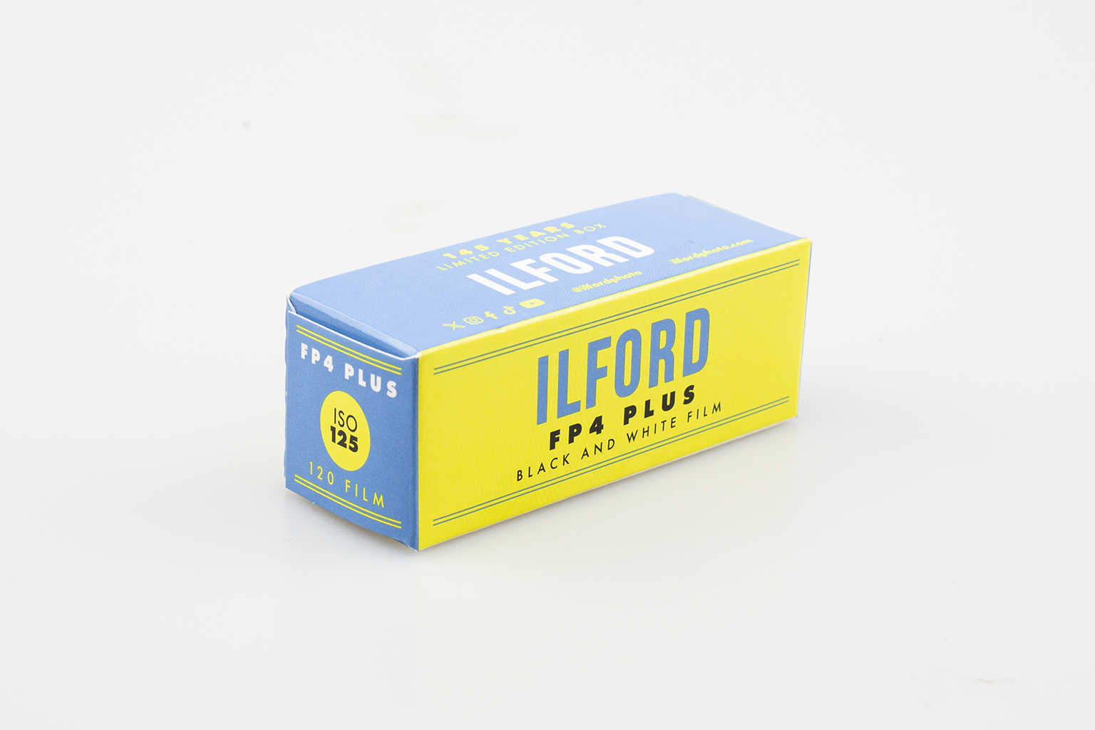Ilford FP4 Plus 125 120 čiernobiely zvitkový film
